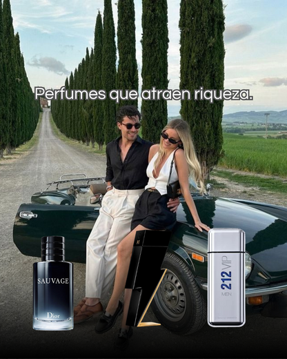 COMBO HOMBRE - BADBOY, SAUVAGE y 212 VIP MEN™